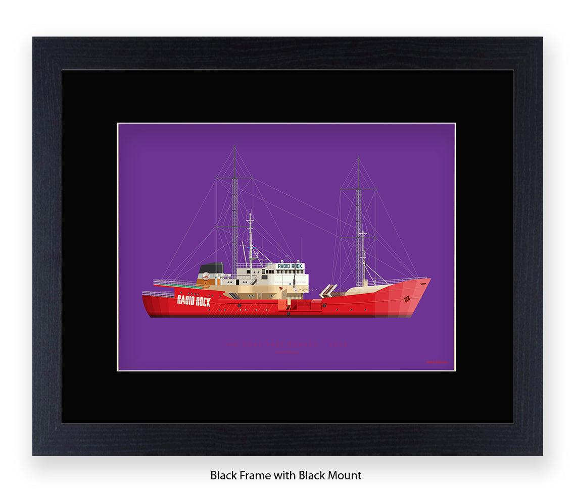 Boat That Rocked - Timor Challenger Fred Birchal Art Print