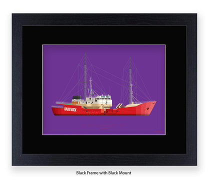 Boat That Rocked - Timor Challenger Fred Birchal Art Print