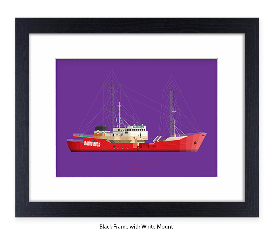 Boat That Rocked - Timor Challenger Fred Birchal Art Print