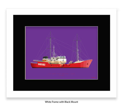 Boat That Rocked - Timor Challenger Fred Birchal Art Print