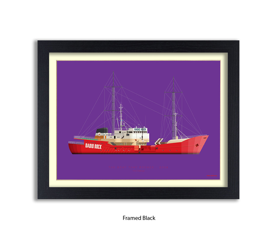 Boat That Rocked - Timor Challenger Fred Birchal Art Print