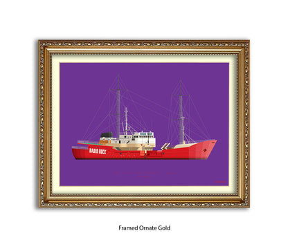 Boat That Rocked - Timor Challenger Fred Birchal Art Print