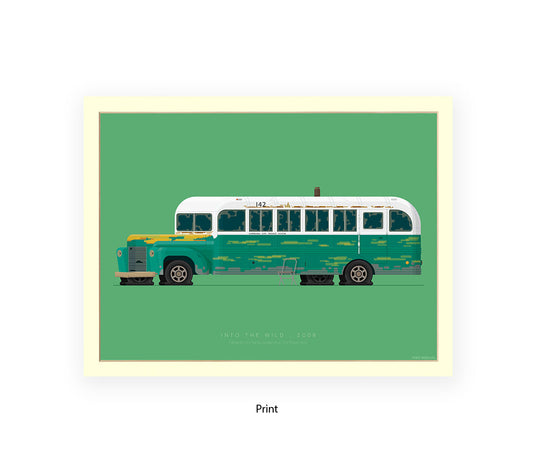 Into The Wild - Magic Bus - Fred Birchal Art Print