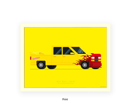 Kill Bill - Pussy Wagen - Fred Birchal Art Print