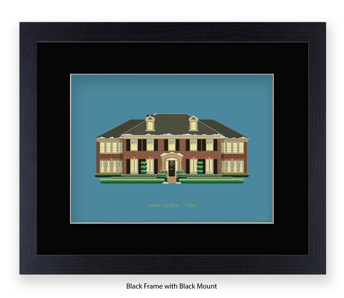 Home Alone - 1990 - House - Fred Birchal Art Print