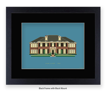 Home Alone - 1990 - House - Fred Birchal Art Print