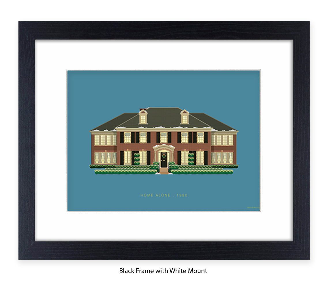 Home Alone - 1990 - House - Fred Birchal Art Print