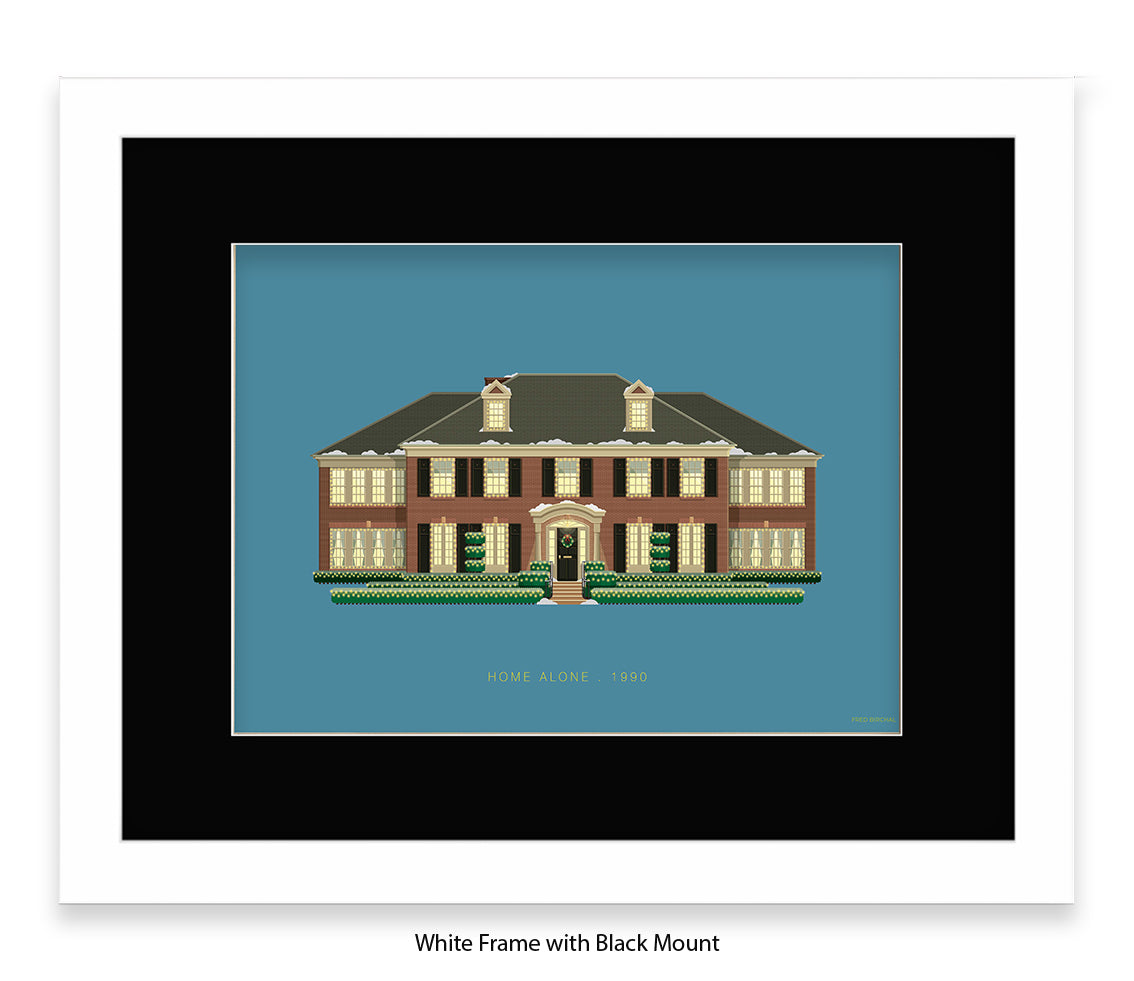 Home Alone - 1990 - House - Fred Birchal Art Print