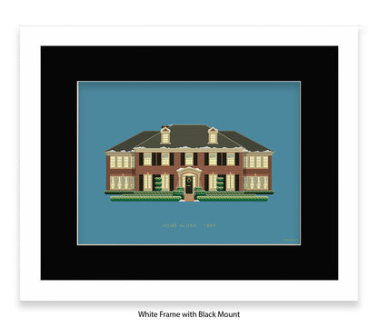 Home Alone - 1990 - House - Fred Birchal Art Print