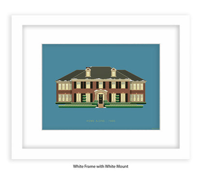 Home Alone - 1990 - House - Fred Birchal Art Print