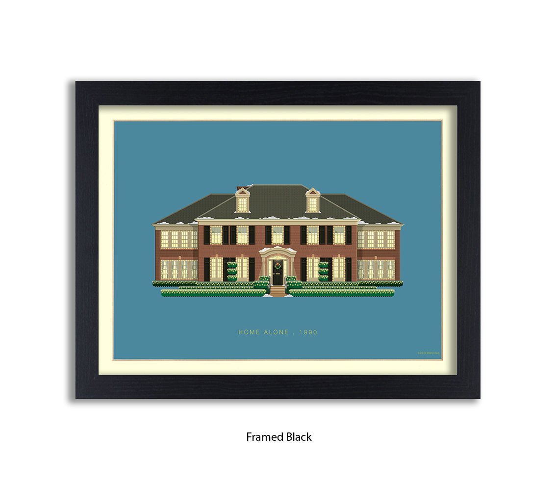 Home Alone - 1990 - House - Fred Birchal Art Print