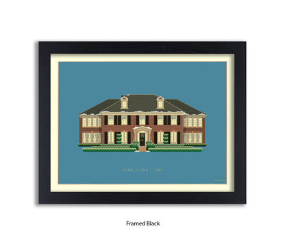 Home Alone - 1990 - House - Fred Birchal Art Print