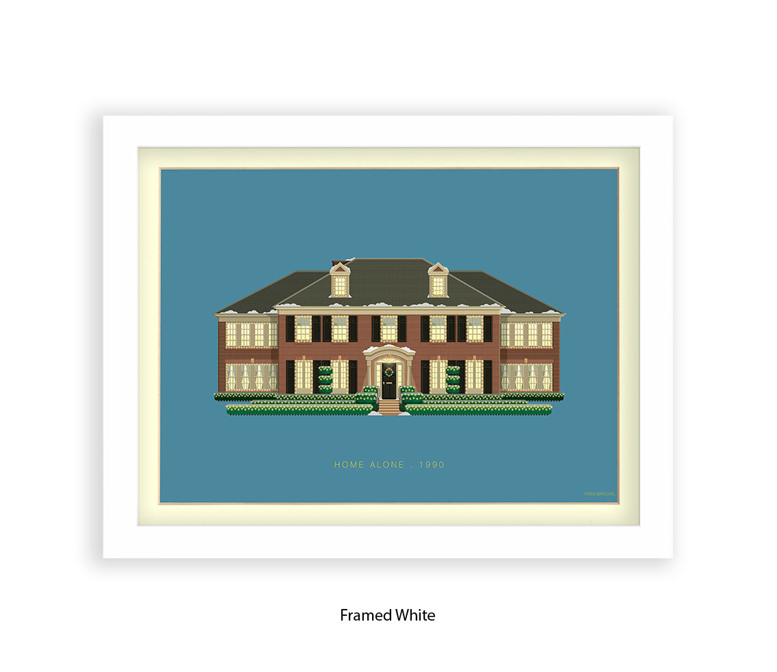 Home Alone - 1990 - House - Fred Birchal Art Print