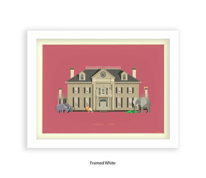 Jumanji - 1995 - House - Fred Birchal Art Print