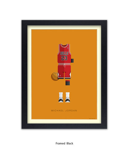 Michael Jordan Fred Birchal Art Print