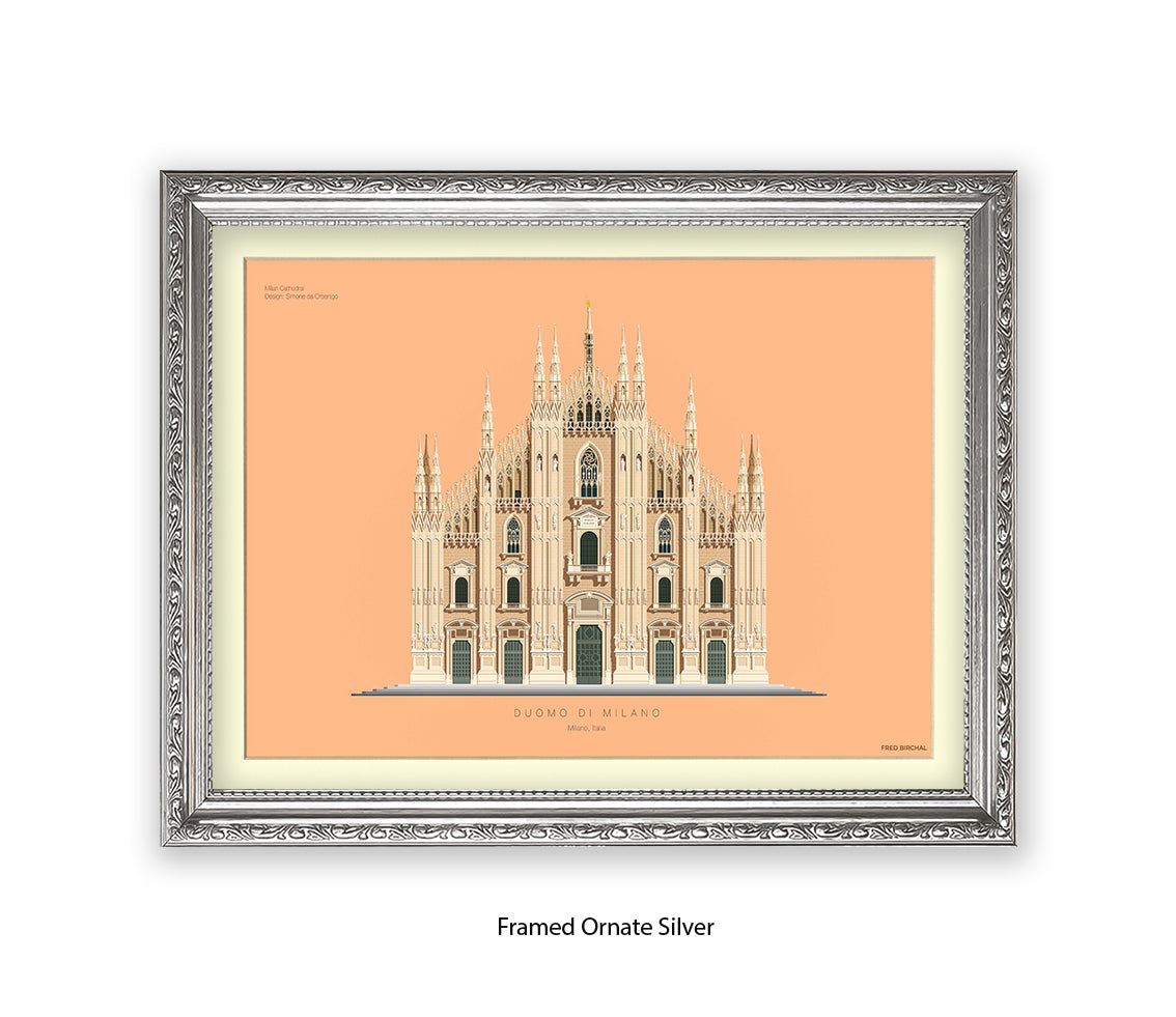 Duomo Di Milano - Fred Birchal Art Print