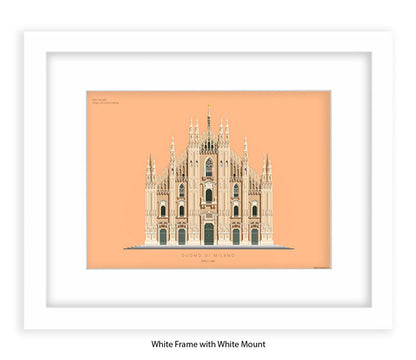 Duomo Di Milano - Fred Birchal Art Print