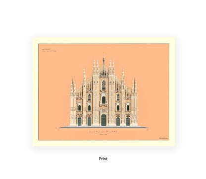 Duomo Di Milano - Fred Birchal Art Print