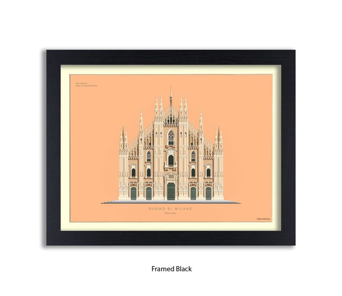 Duomo Di Milano - Fred Birchal Art Print