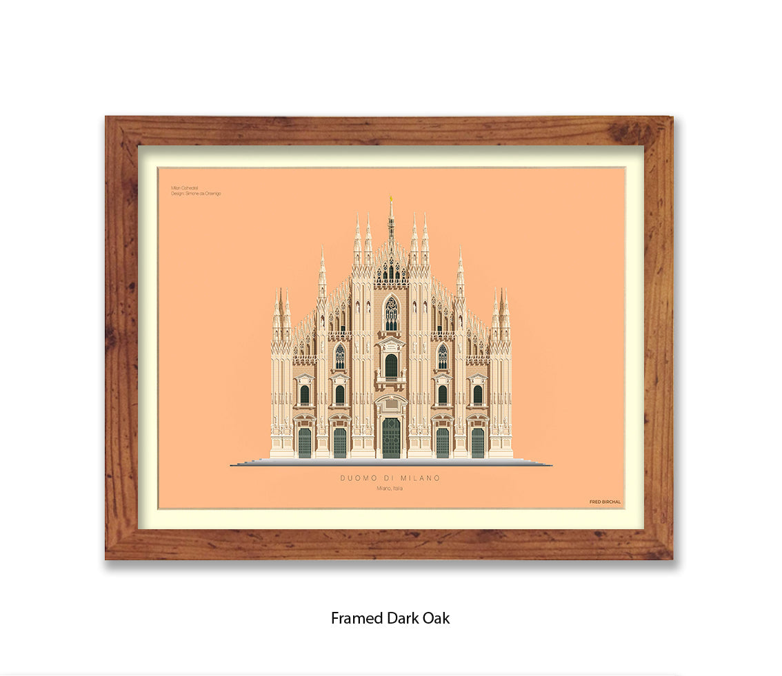 Duomo Di Milano - Fred Birchal Art Print