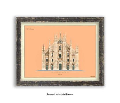 Duomo Di Milano - Fred Birchal Art Print