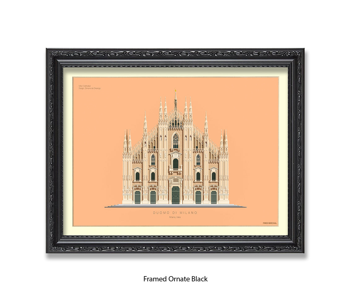 Duomo Di Milano - Fred Birchal Art Print