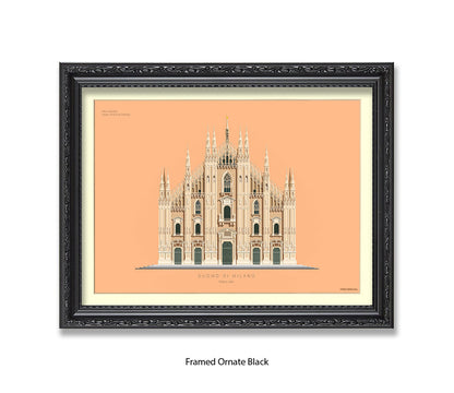 Duomo Di Milano - Fred Birchal Art Print