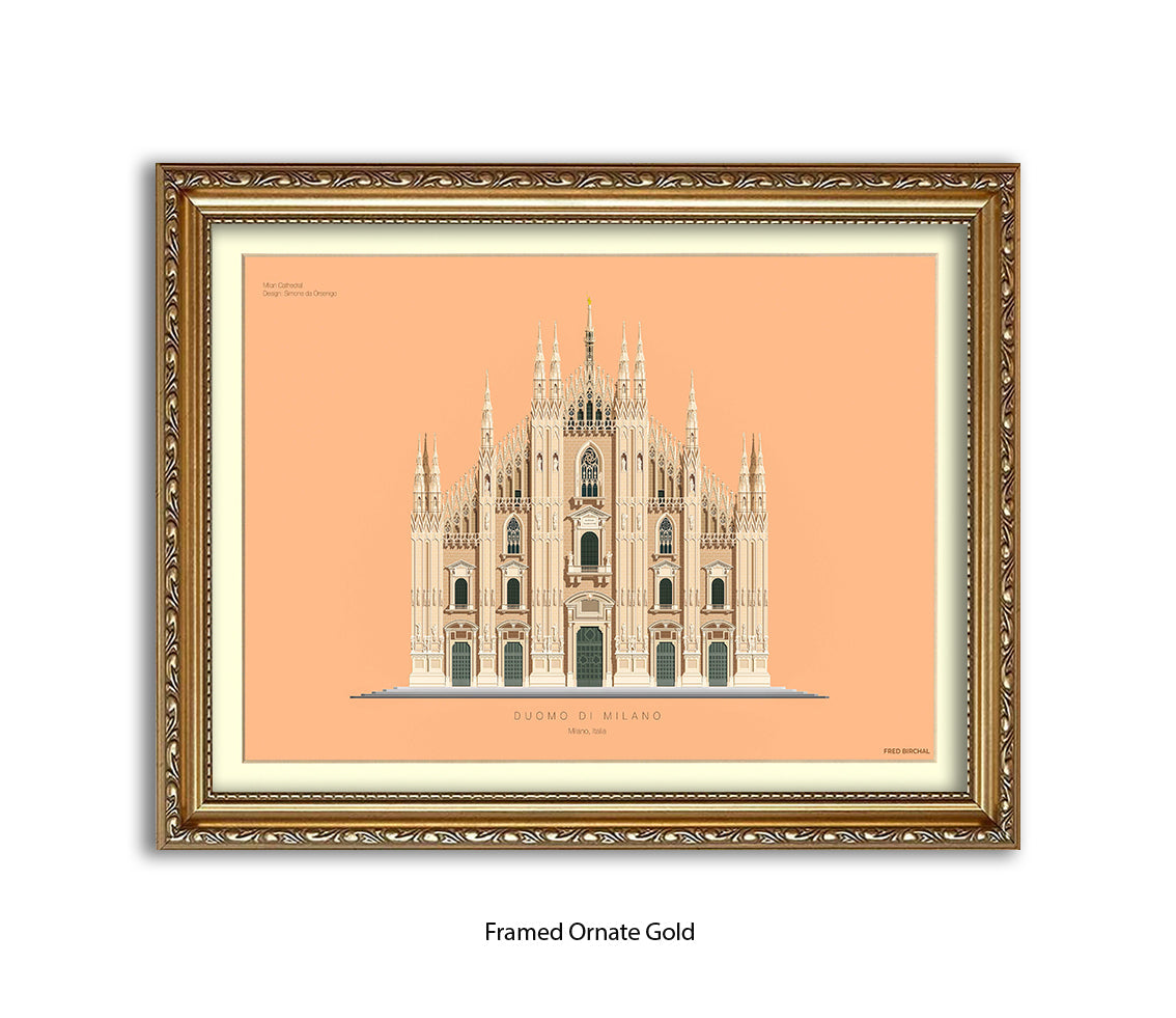 Duomo Di Milano - Fred Birchal Art Print