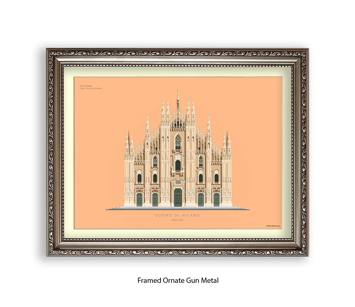 Duomo Di Milano - Fred Birchal Art Print