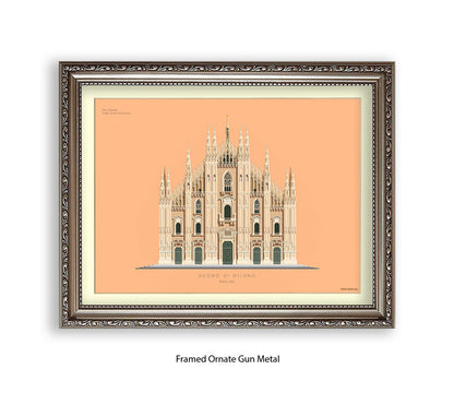 Duomo Di Milano - Fred Birchal Art Print