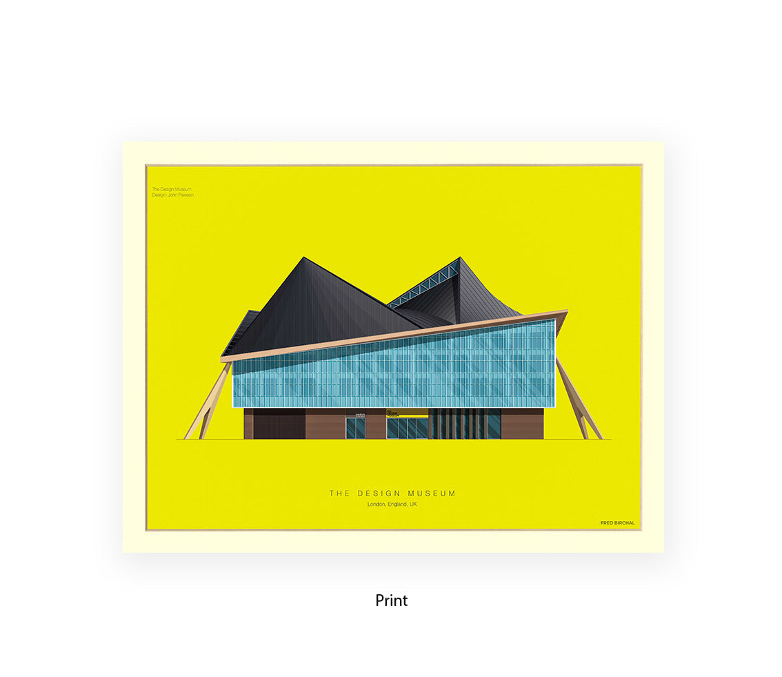 Design Museum - London - Fred Birchal Art Print