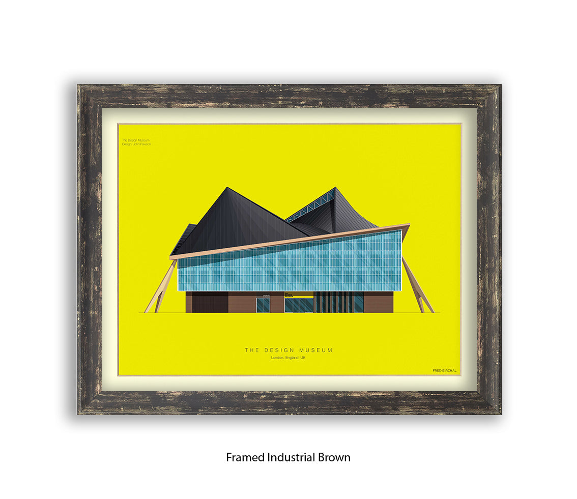 Design Museum - London - Fred Birchal Art Print