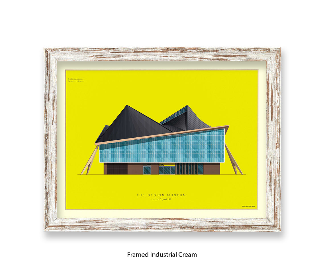 Design Museum - London - Fred Birchal Art Print