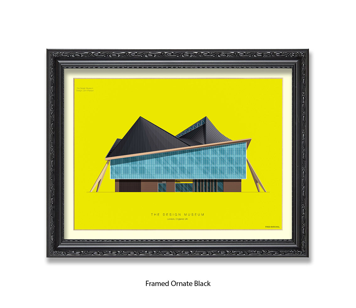 Design Museum - London - Fred Birchal Art Print