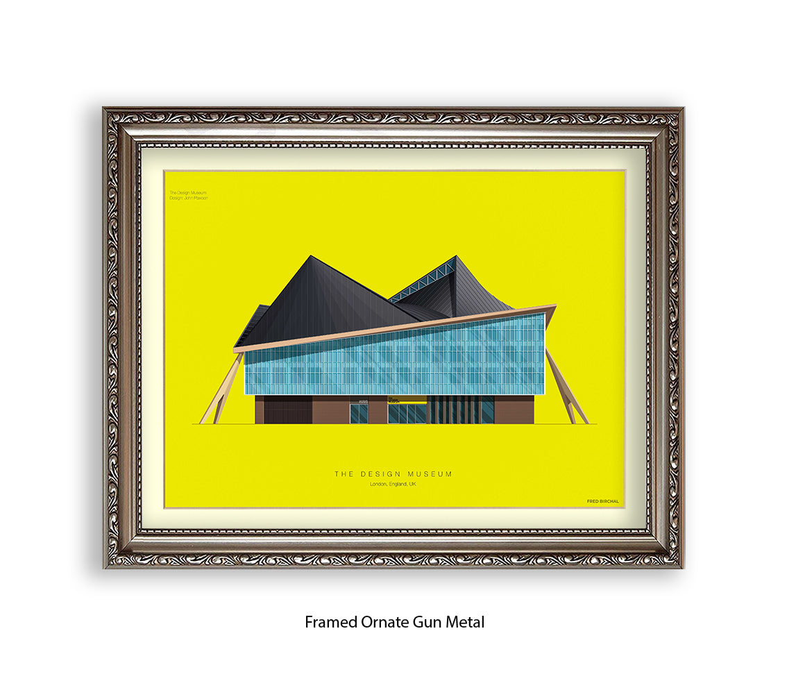 Design Museum - London - Fred Birchal Art Print