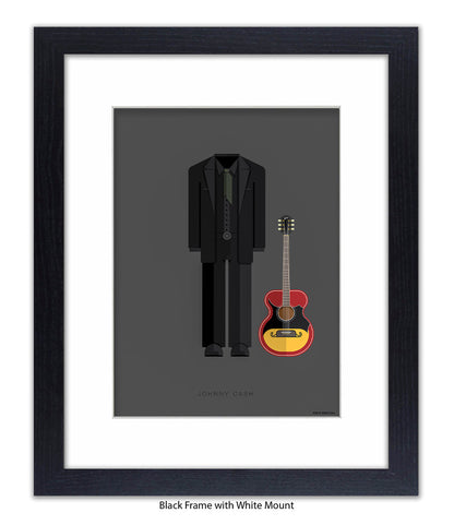 Johnny Cash Fred Birchal Art Print