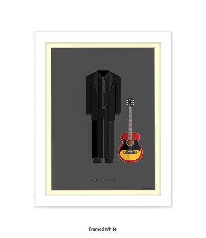 Johnny Cash Fred Birchal Art Print