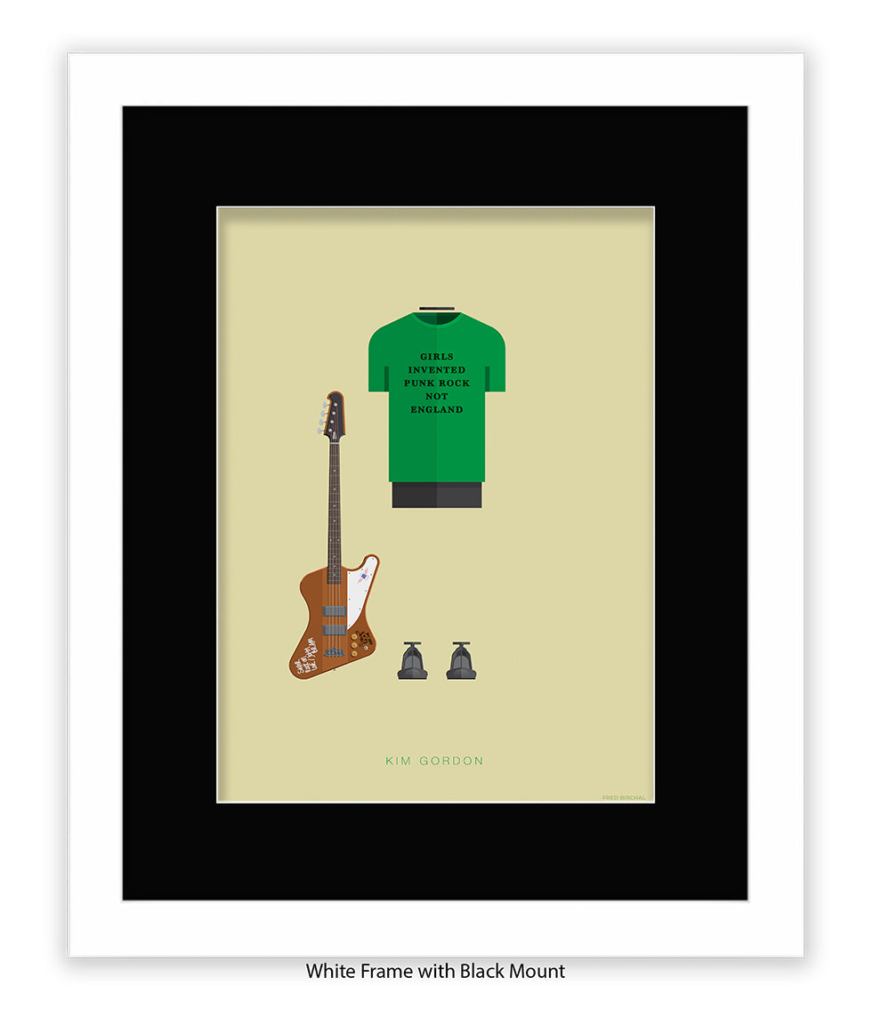 Kim Gordon Fred Birchal Art Print