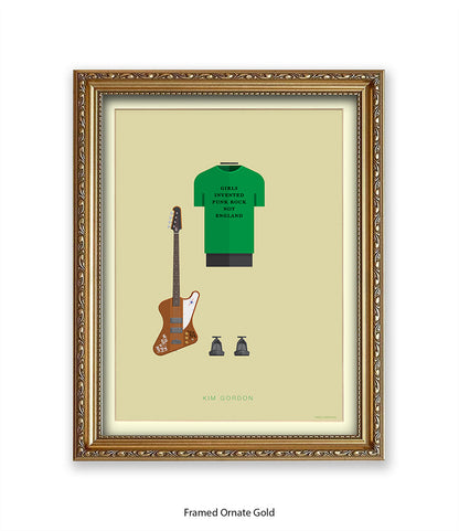 Kim Gordon Fred Birchal Art Print