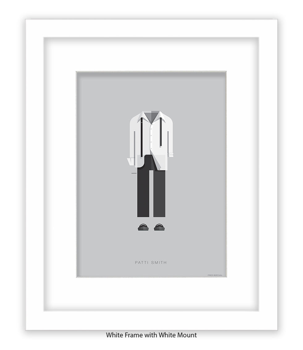 Patti Smith Fred Birchal Art Print