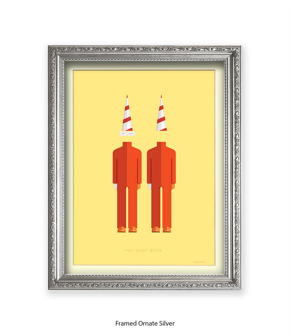 Pet Shop Boys Fred Birchal Art Print