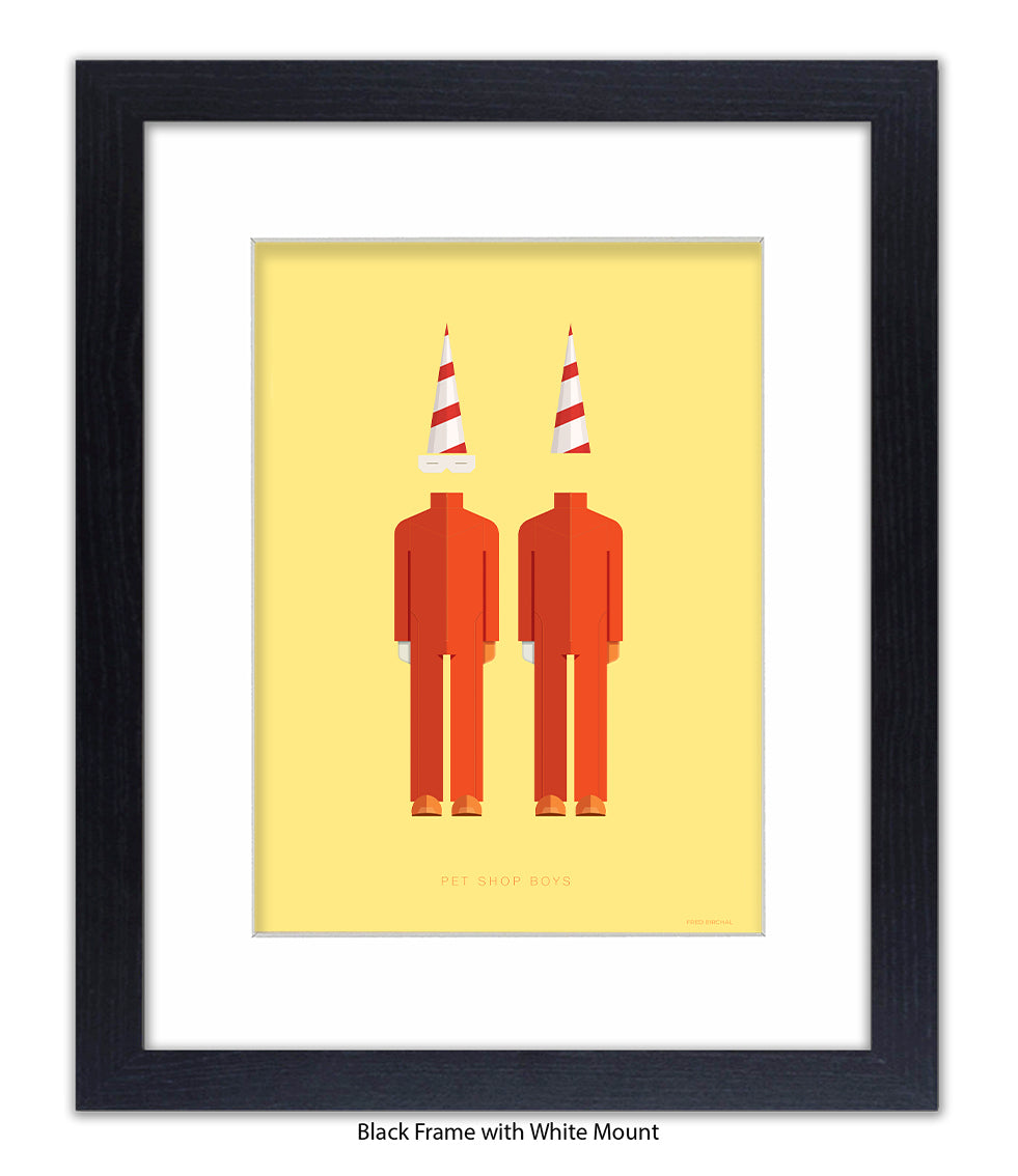 Pet Shop Boys Fred Birchal Art Print