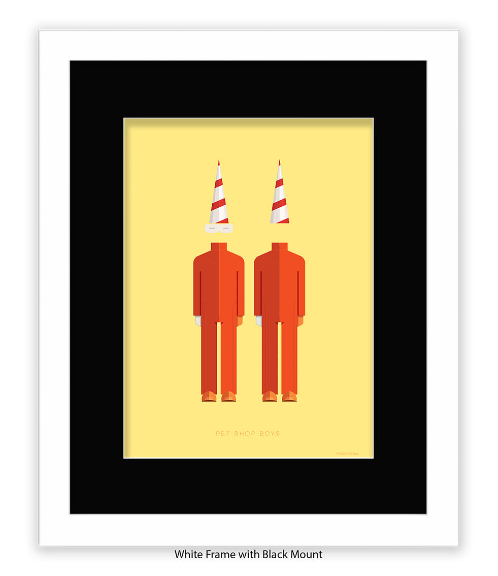 Pet Shop Boys Fred Birchal Art Print