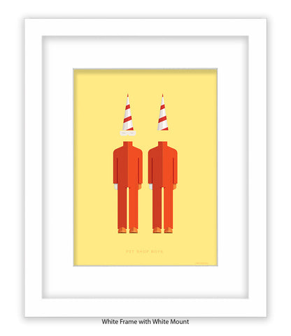 Pet Shop Boys Fred Birchal Art Print