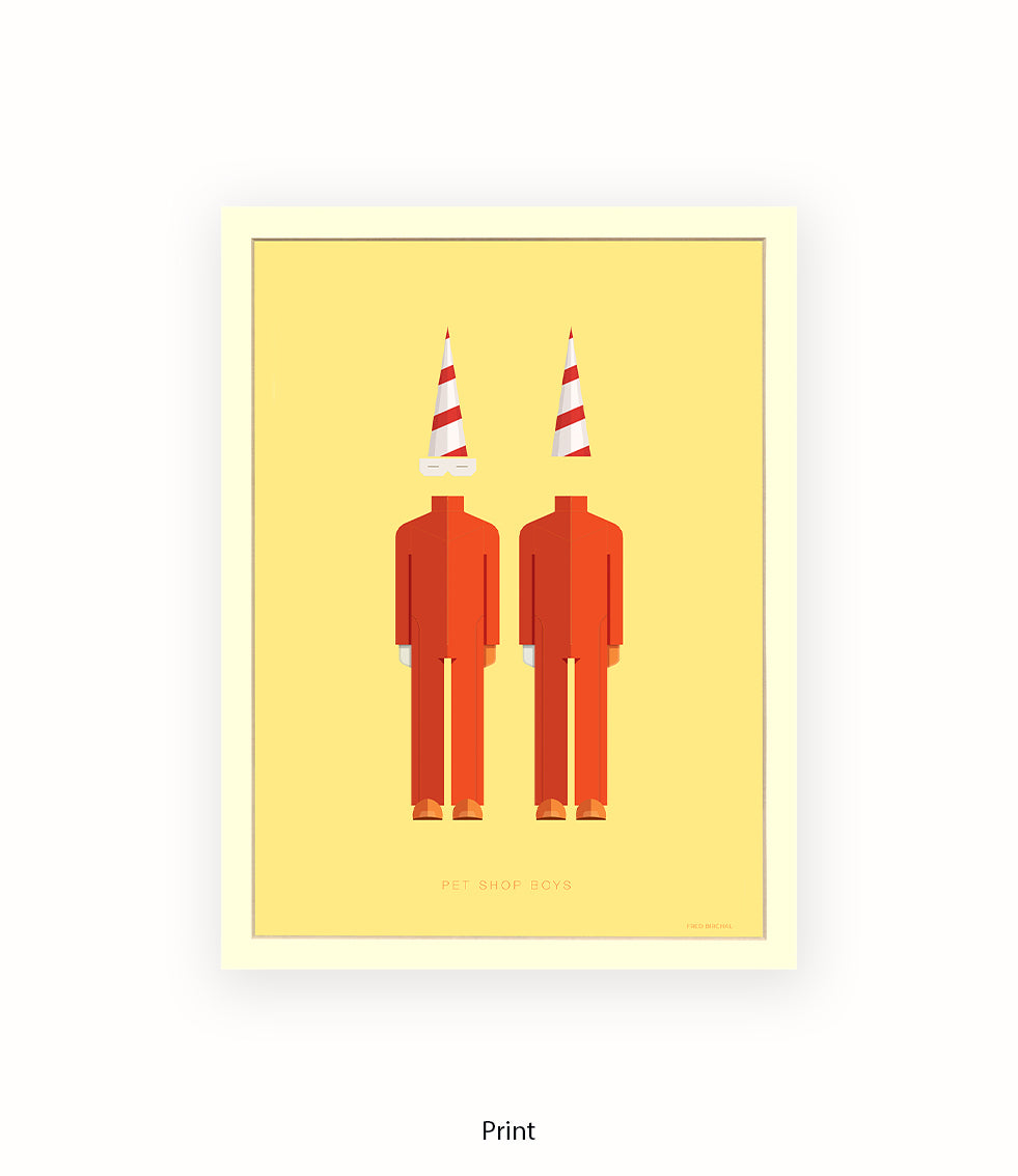 Pet Shop Boys Fred Birchal Art Print