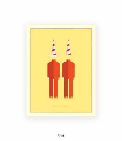 Pet Shop Boys Fred Birchal Art Print