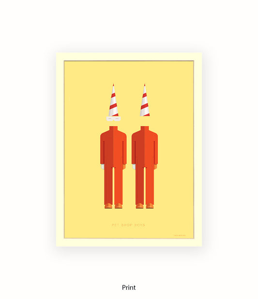 Pet Shop Boys Fred Birchal Art Print