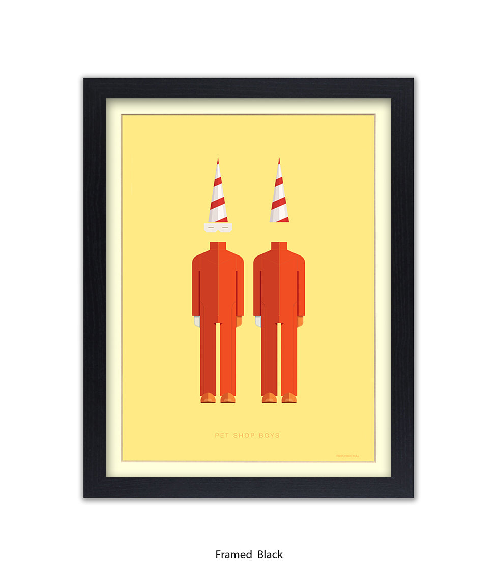 Pet Shop Boys Fred Birchal Art Print