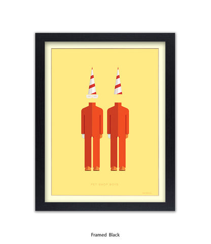 Pet Shop Boys Fred Birchal Art Print