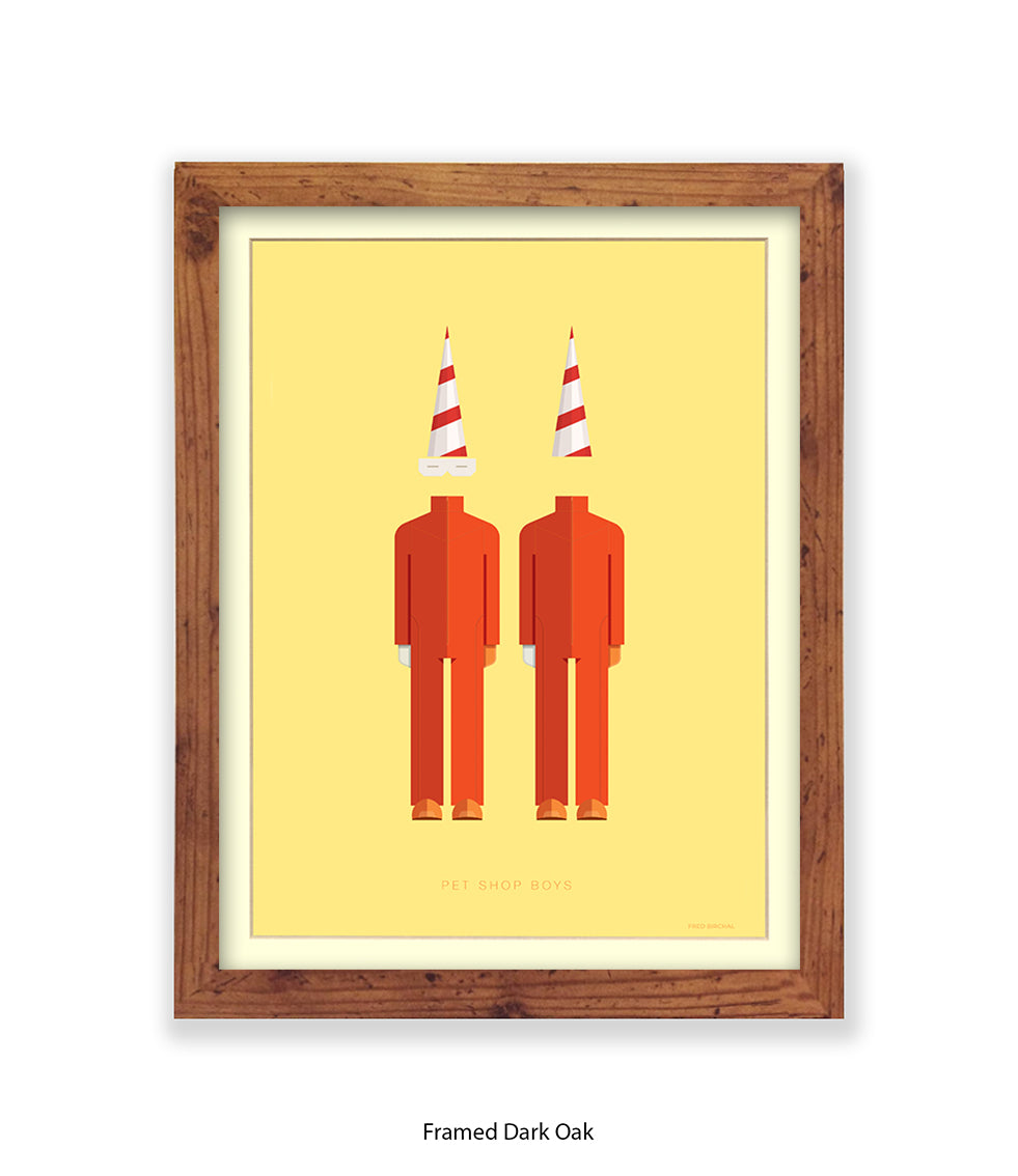 Pet Shop Boys Fred Birchal Art Print